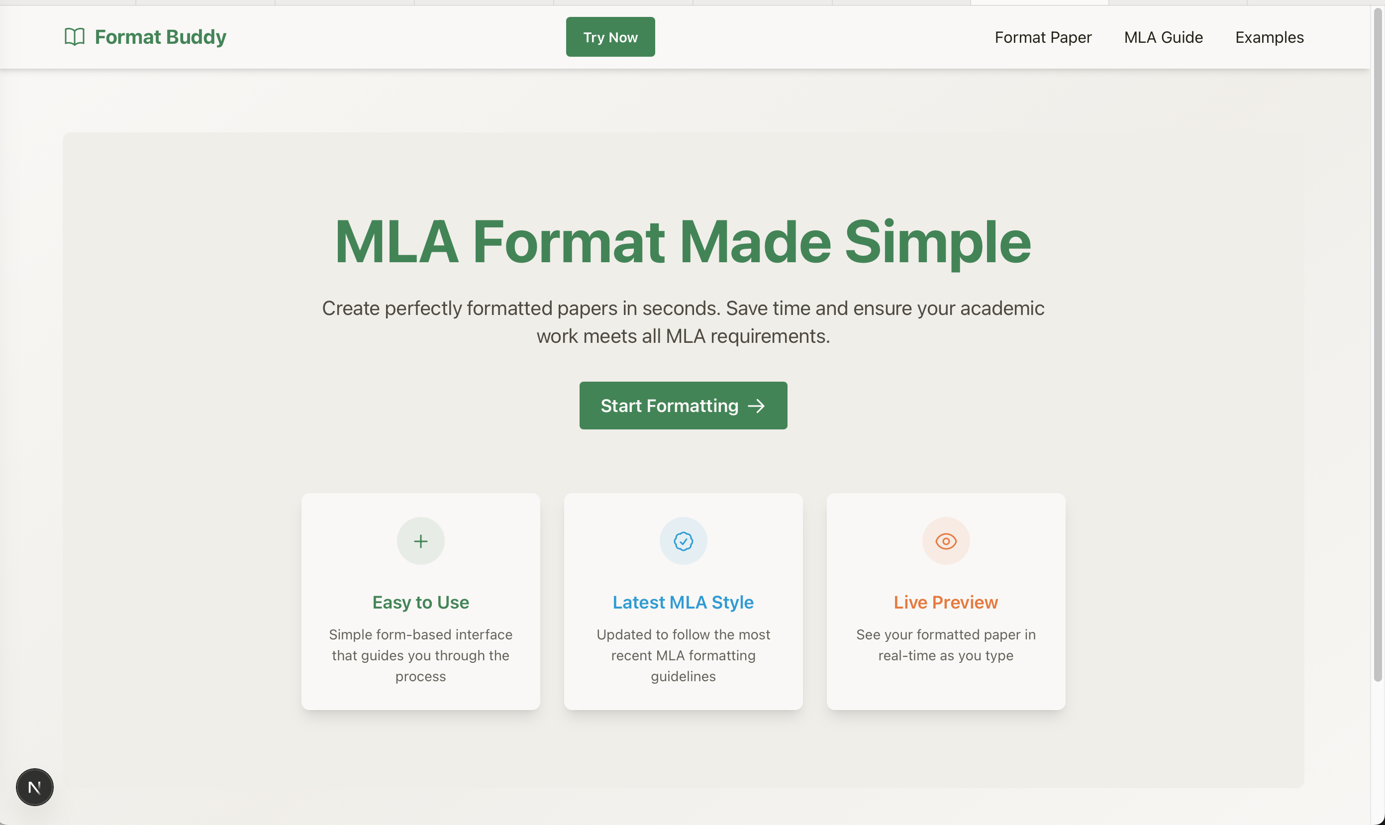 Format Buddy - Auto-format your essays to MLA—instantly media 3