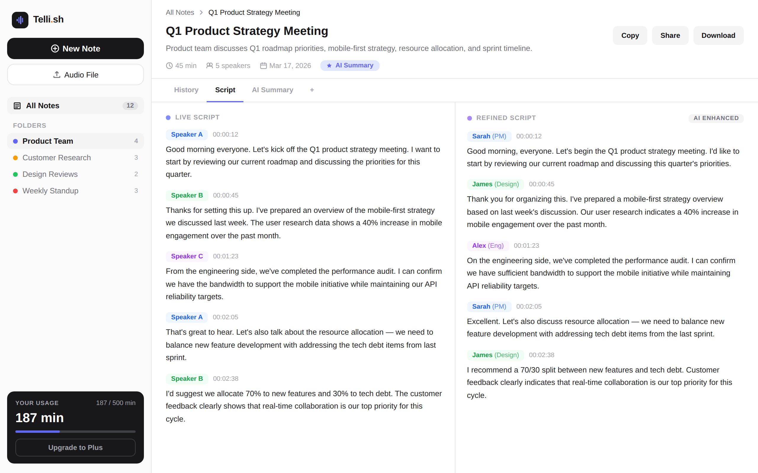 telli.sh gallery image