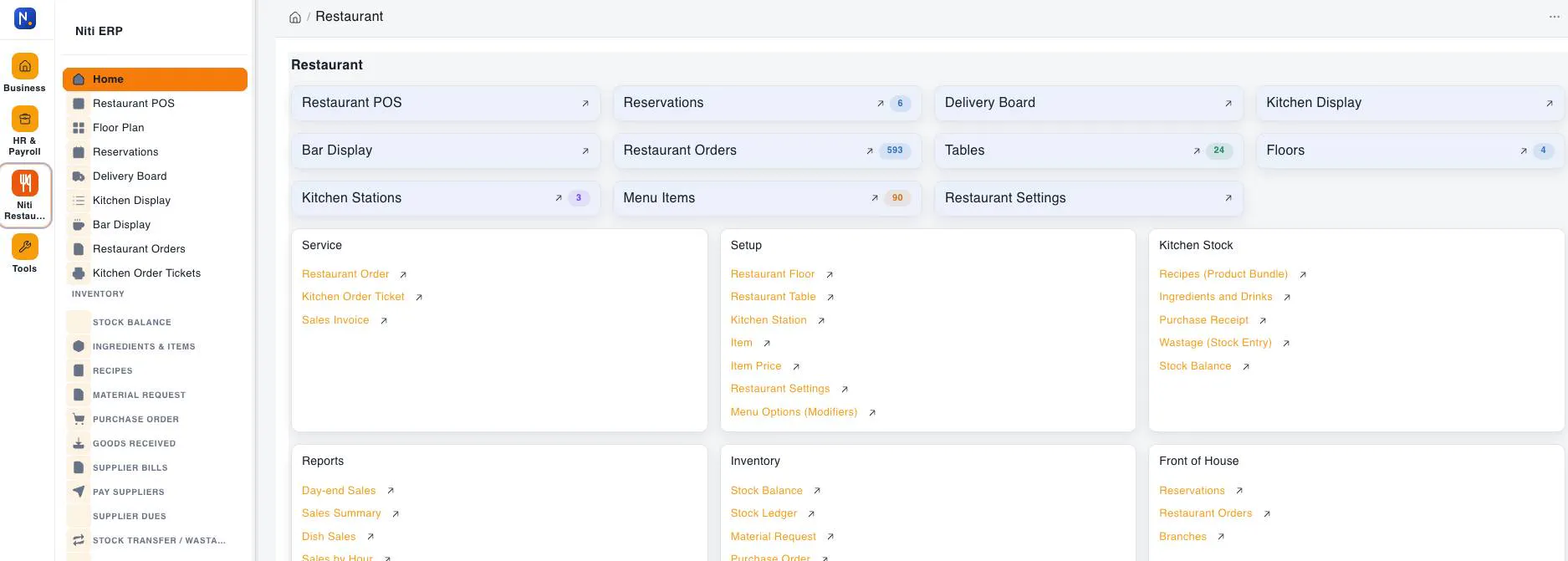  NitiERP Restaurant POS & Management gallery image