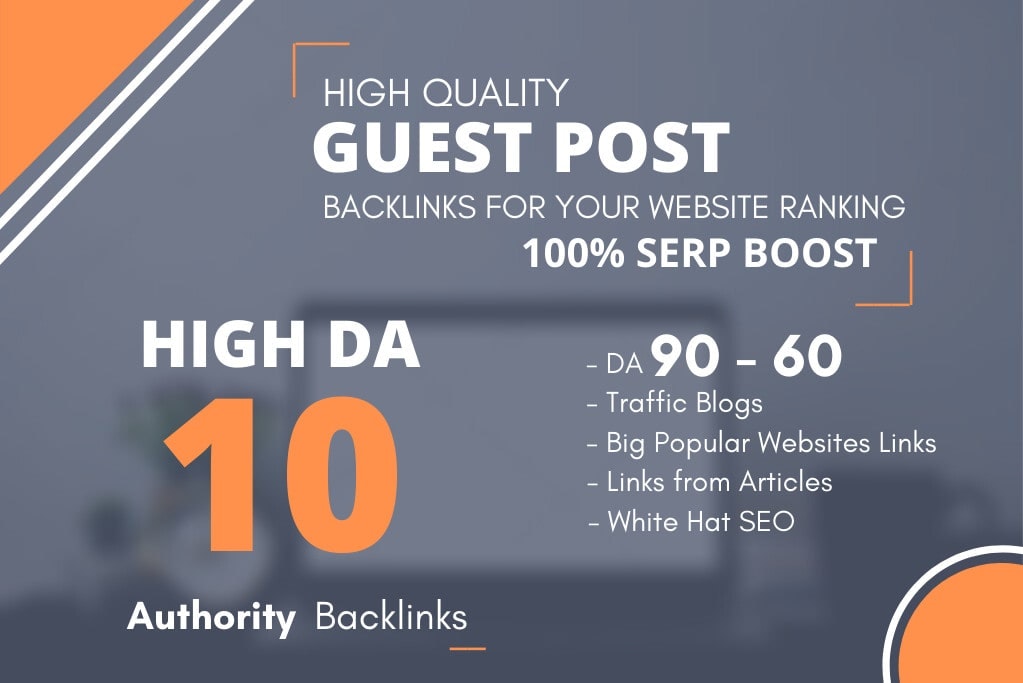 Article Writing and Guest Post Backlinks gallery image