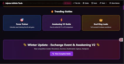 Jujutsu Infinite Tools gallery image