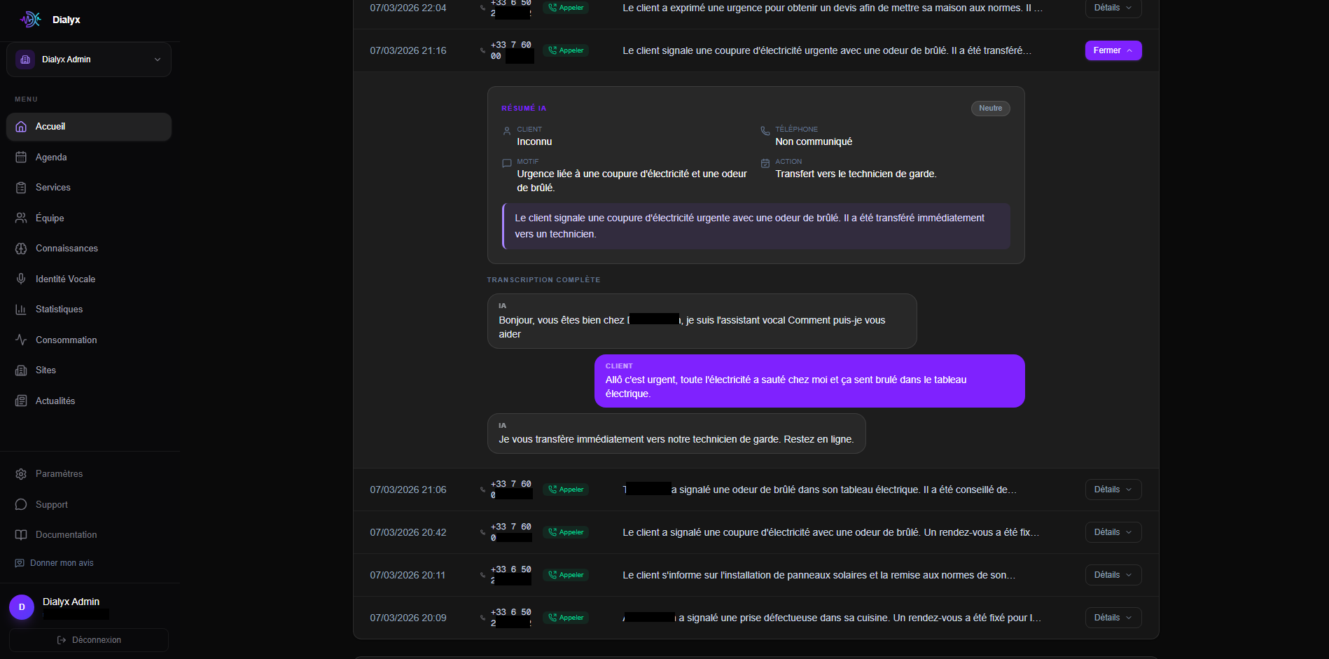Dialyx — Standardiste IA pour PME gallery image