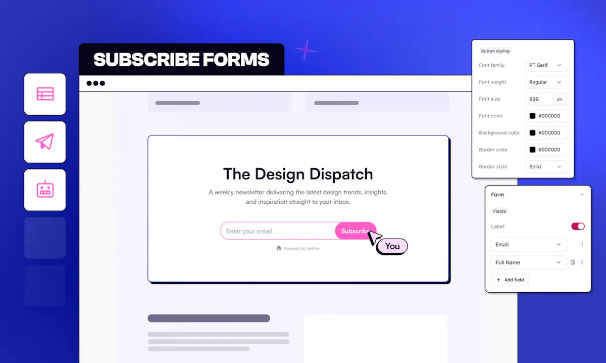 Advanced Subscribe Forms