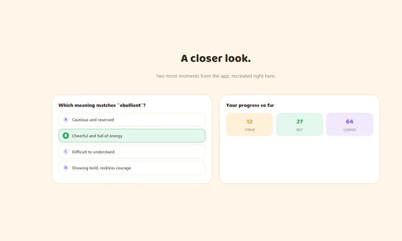 Word Sprout: Daily Vocabulary screenshot 4