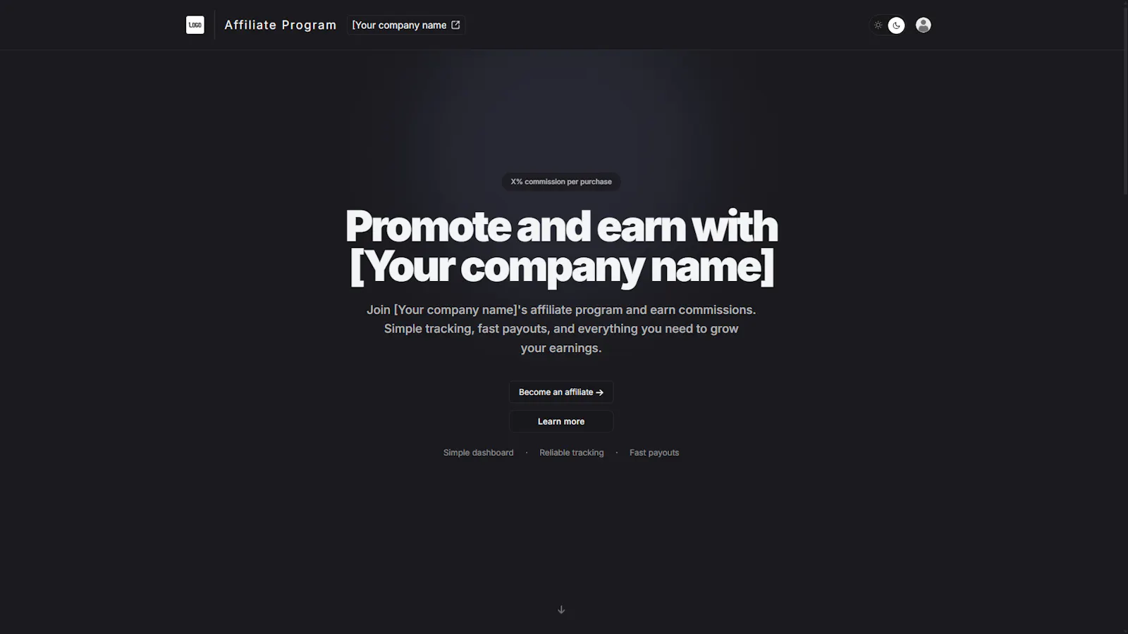 Rezfiliate screenshot 1