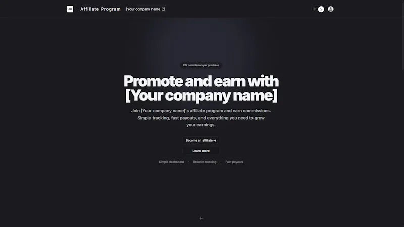 Rezfiliate screenshot 1