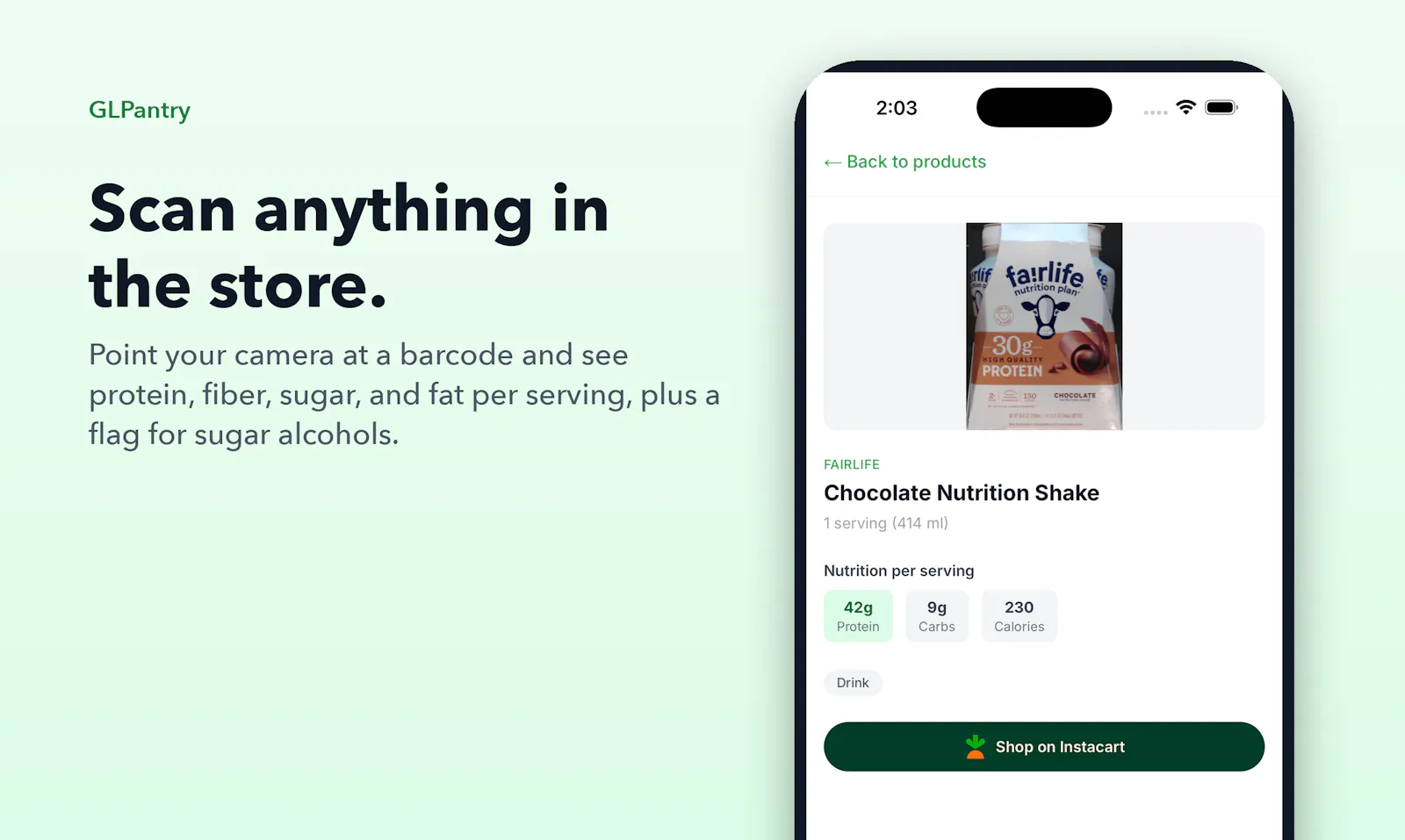 GLPantry screenshot 4