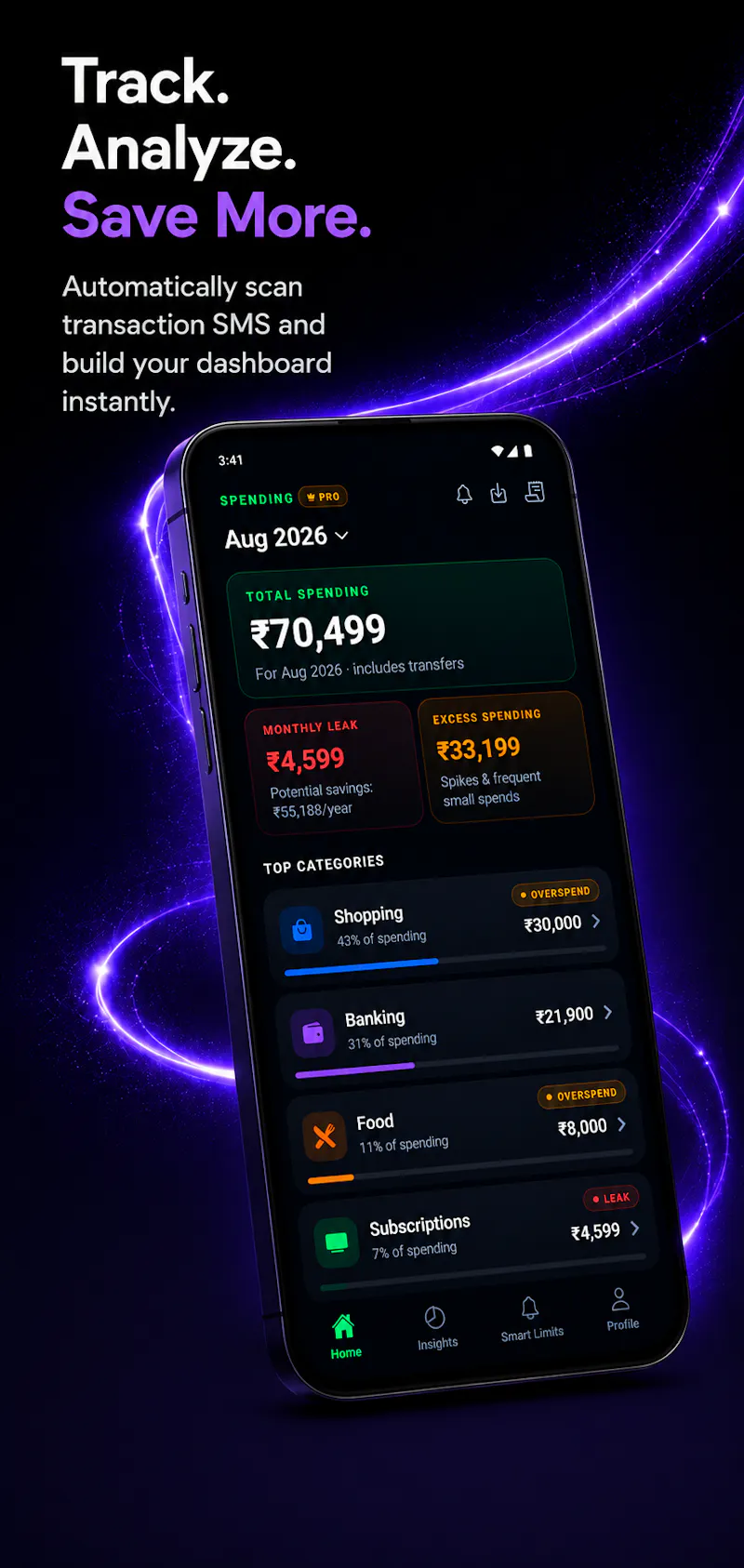 SpendVision screenshot 1