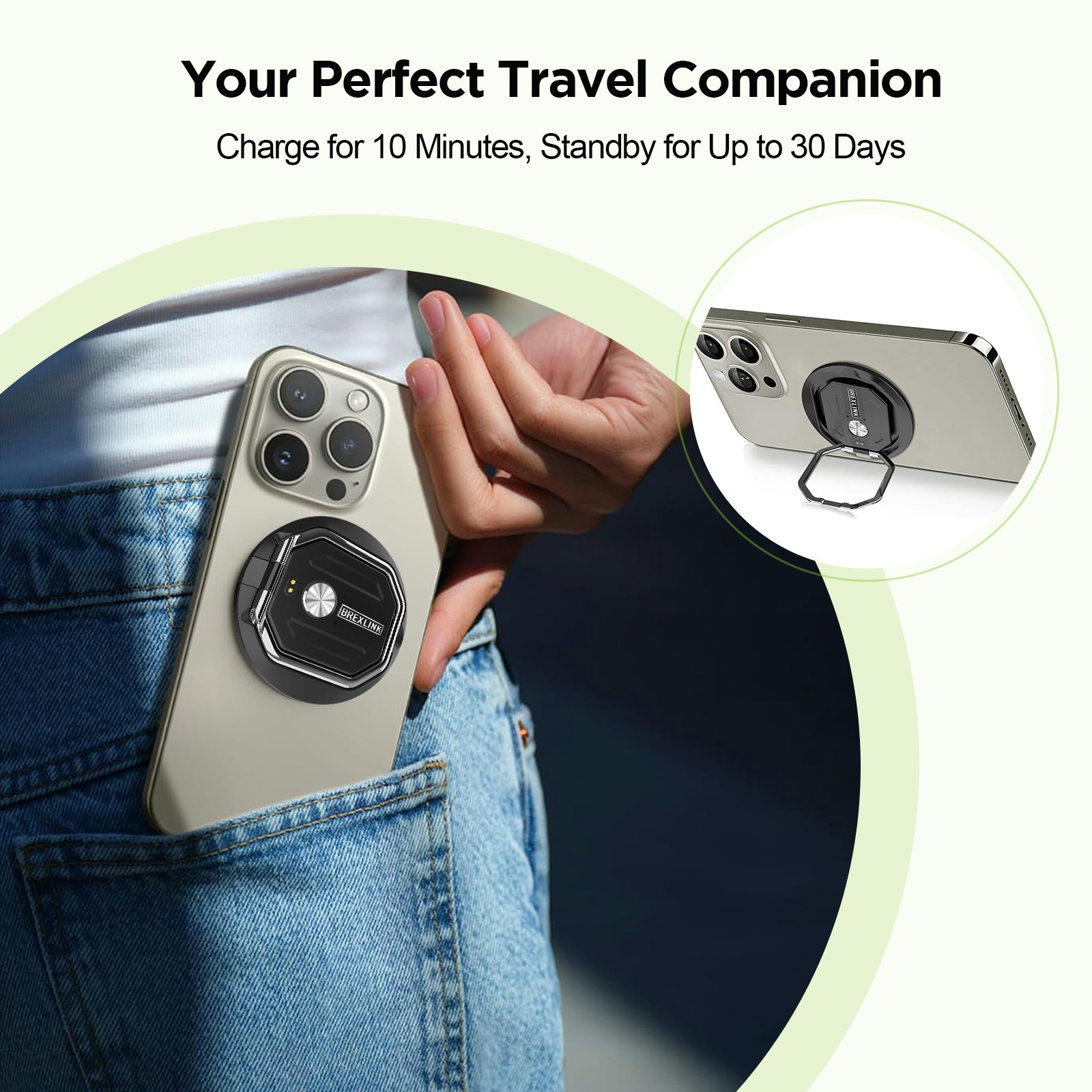 Brexlink 3-in-1 AI translator recorder  gallery image