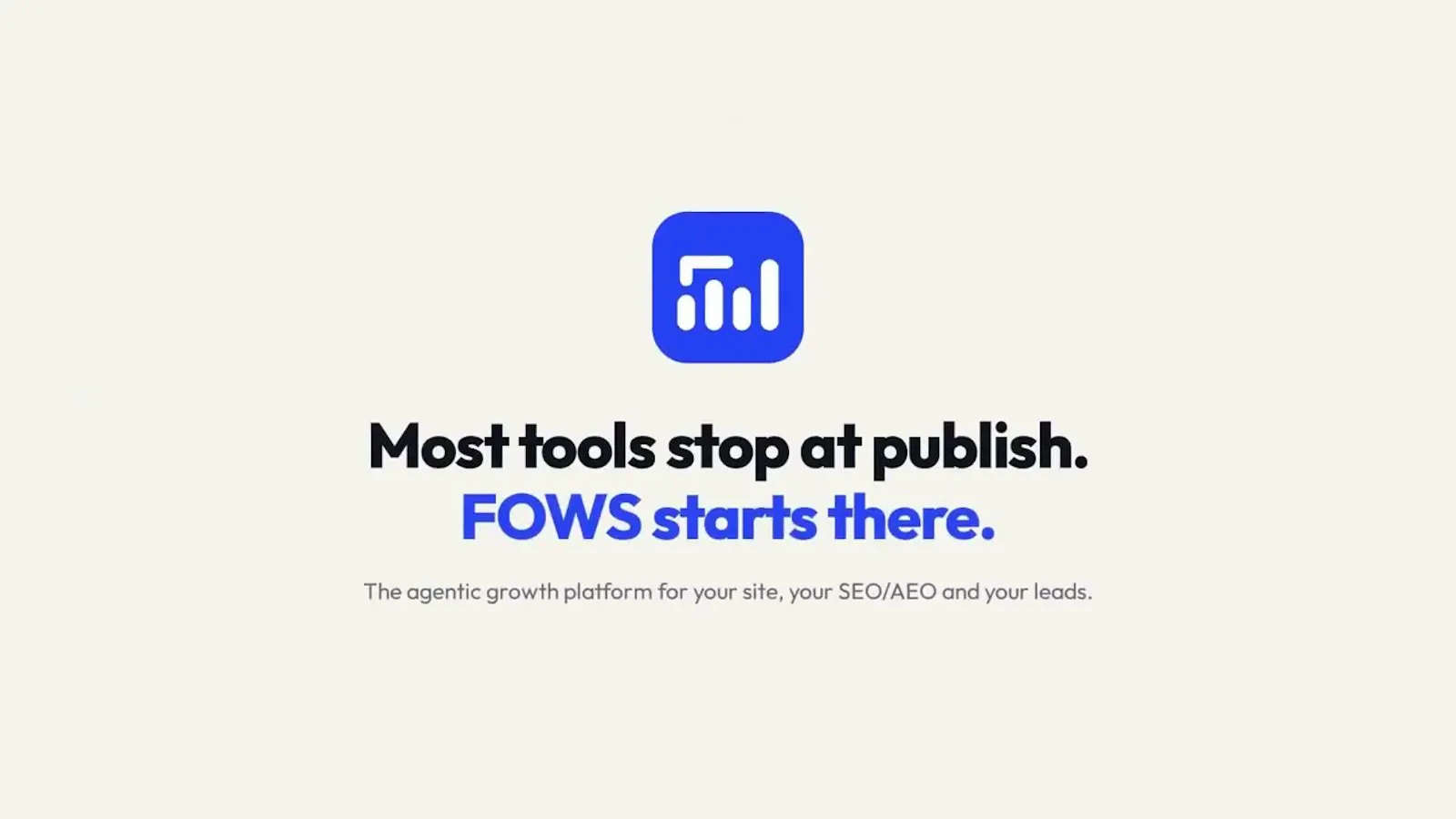 FOWS screenshot 1 (video preview)