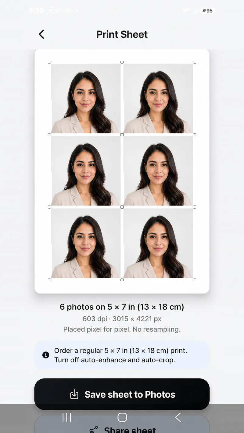 PhotoSpec Passport screenshot 7