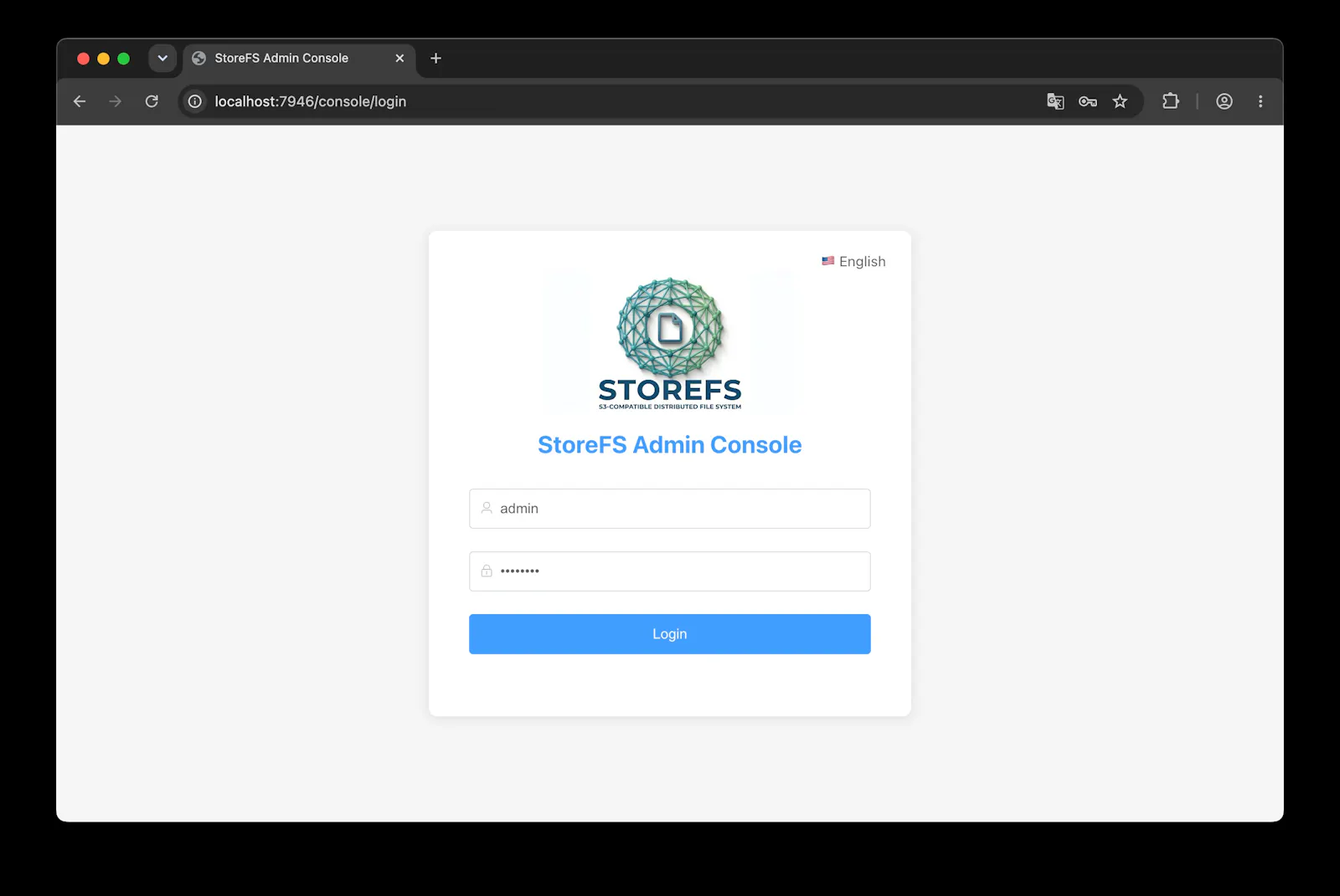StoreFS screenshot 2