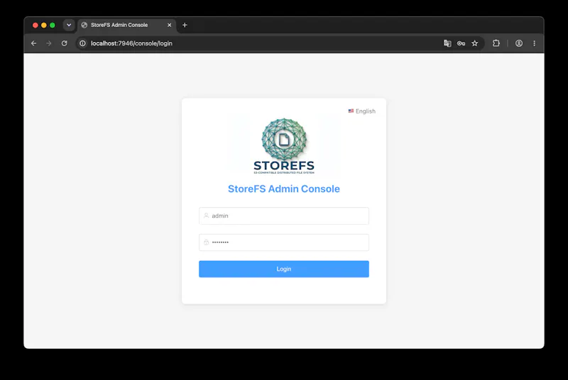 StoreFS screenshot 2