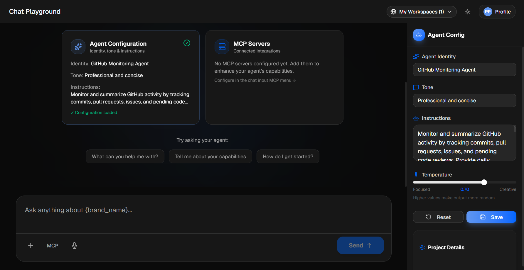Akron AI  - Screenshot 2 showing product features and functionality