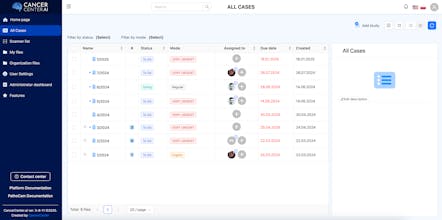 CancerCenterAI Platform gallery image