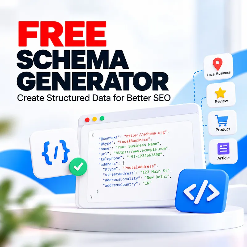 Free Schema Markup Generator for  SEO screenshot 1