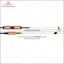 Oomo - World's 1st 3D 5.1 Virtual Surround Sound Earbuds - True Fidelity gallery image