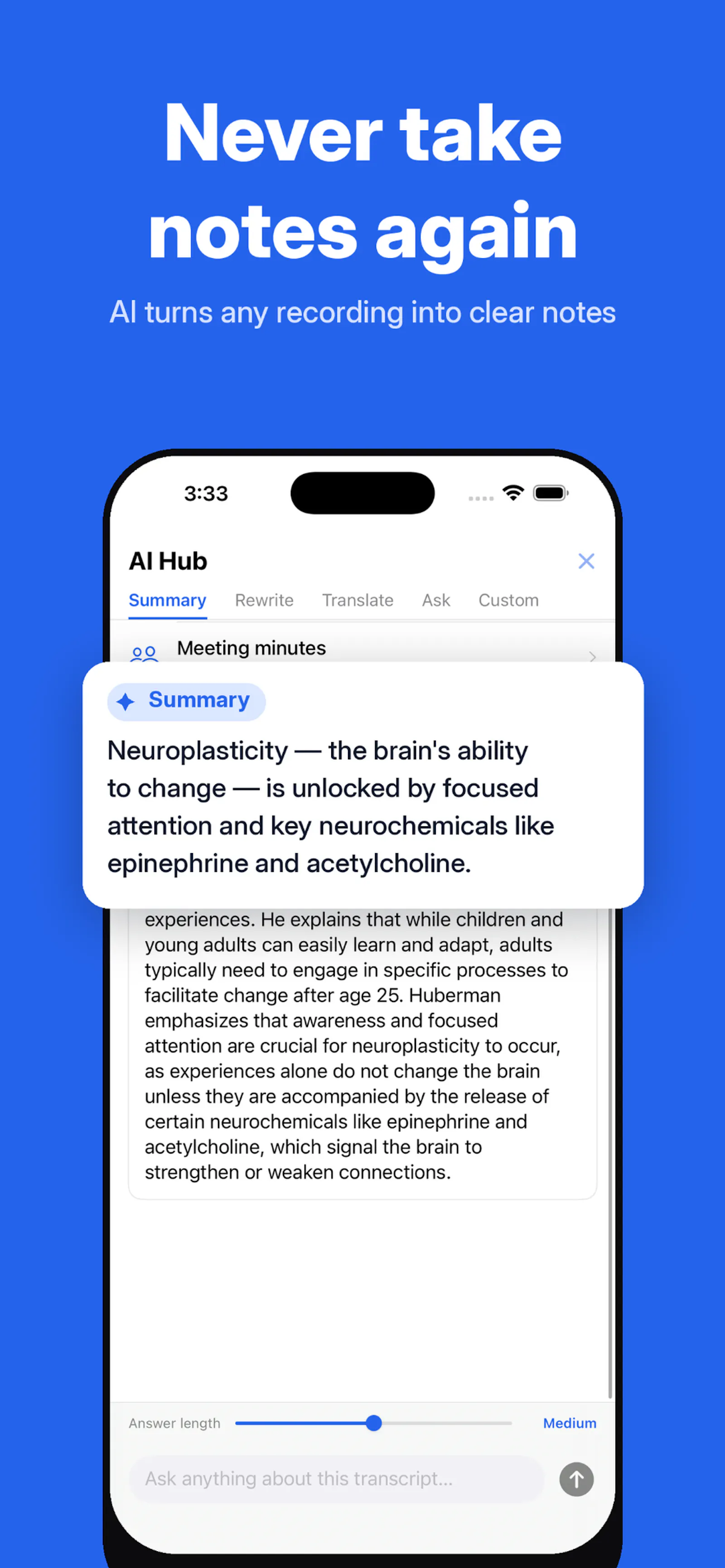 Vocory screenshot 1
