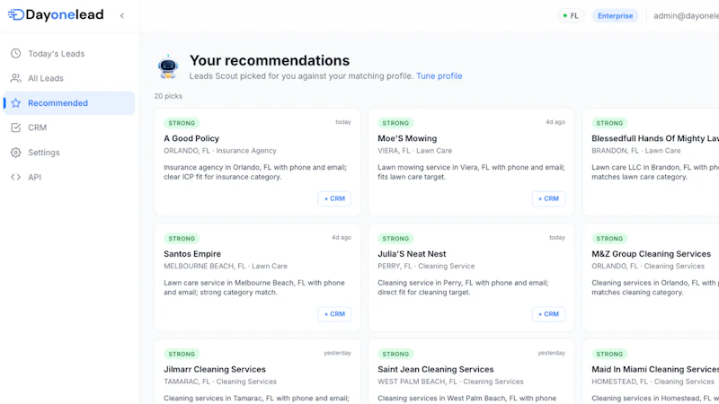 DayOneLead screenshot 4