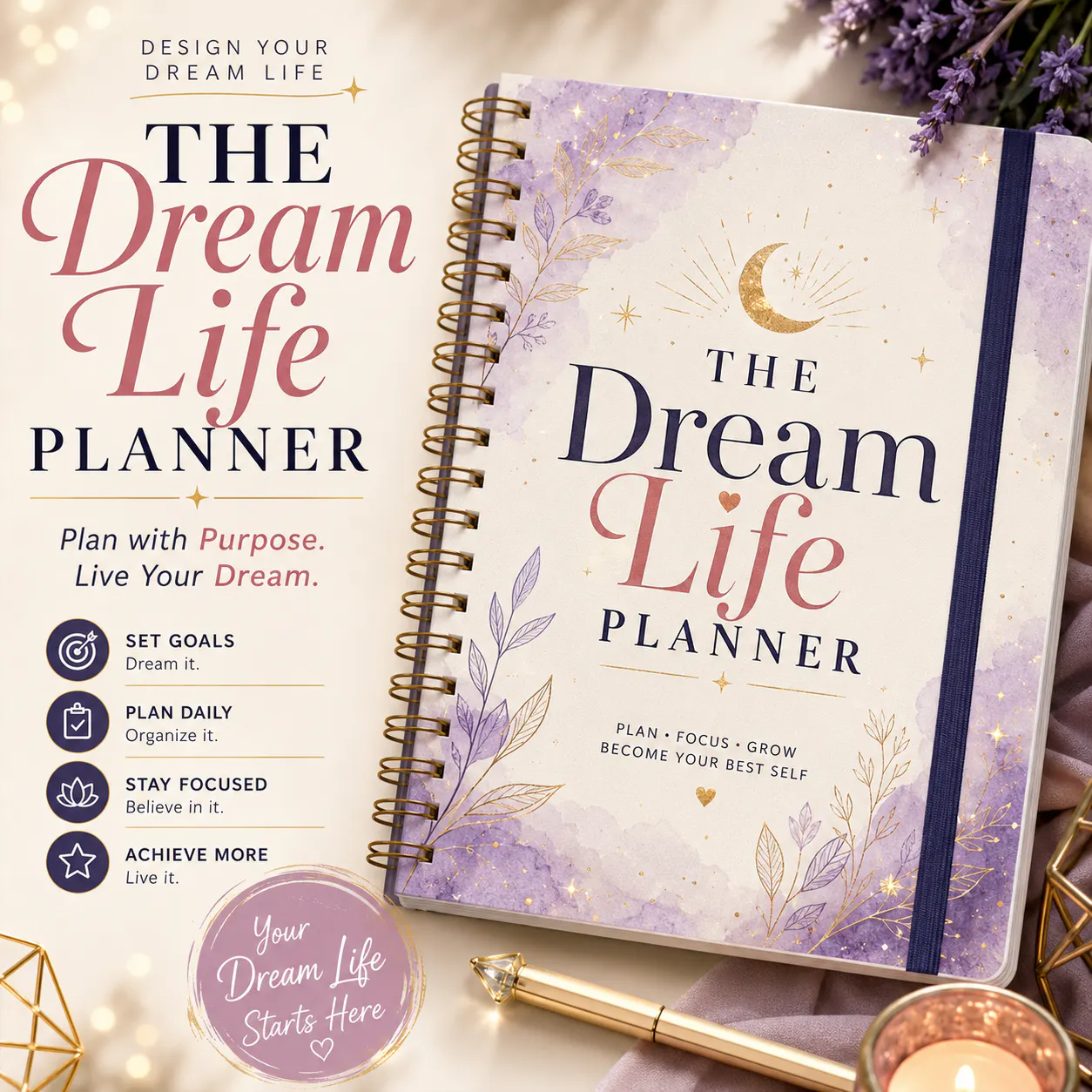 The Zero Chaos Planner 제품 배너