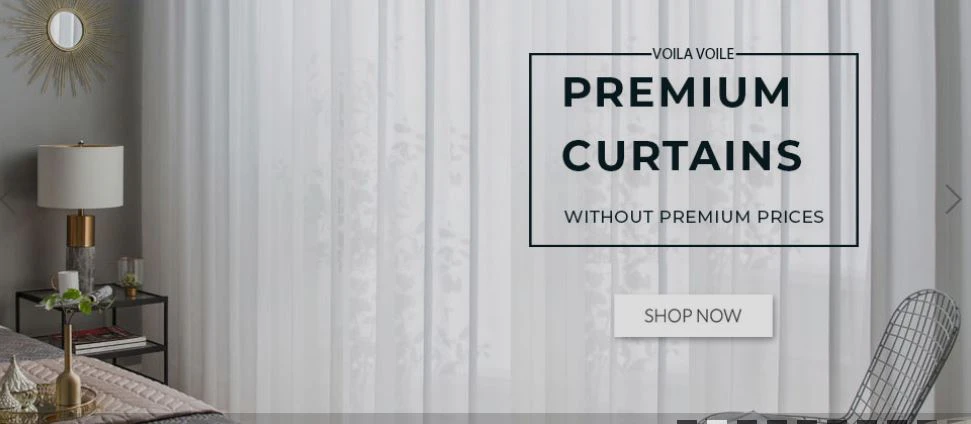 Voila Voile Curtains and Blinds cover