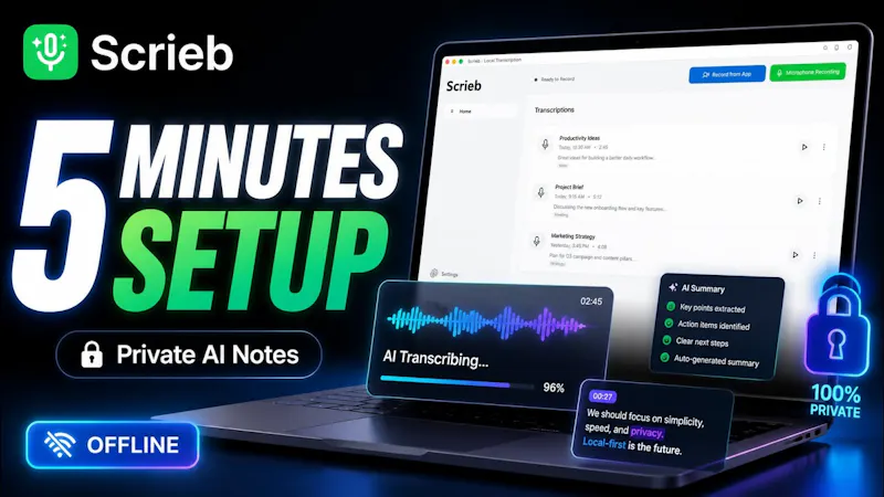 Scrieb screenshot 1 (video preview)