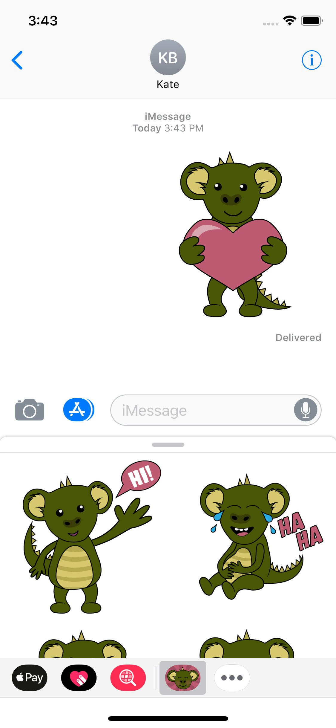 Monstapals Stickers for iMessage gallery image