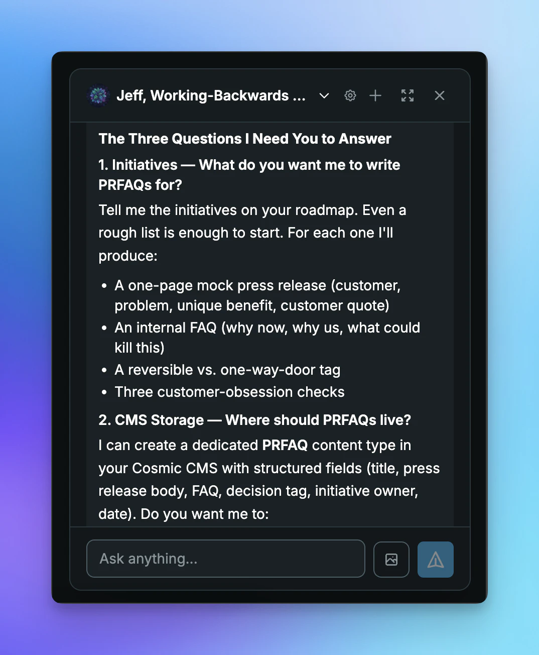 Cosmic Agent Marketplace screenshot 6