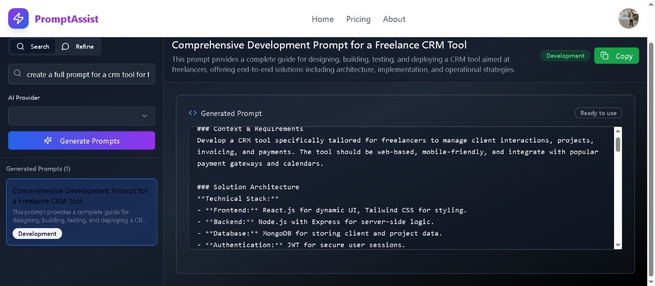 Prompt Assist media 3