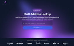 MAC Address Lookup media 1