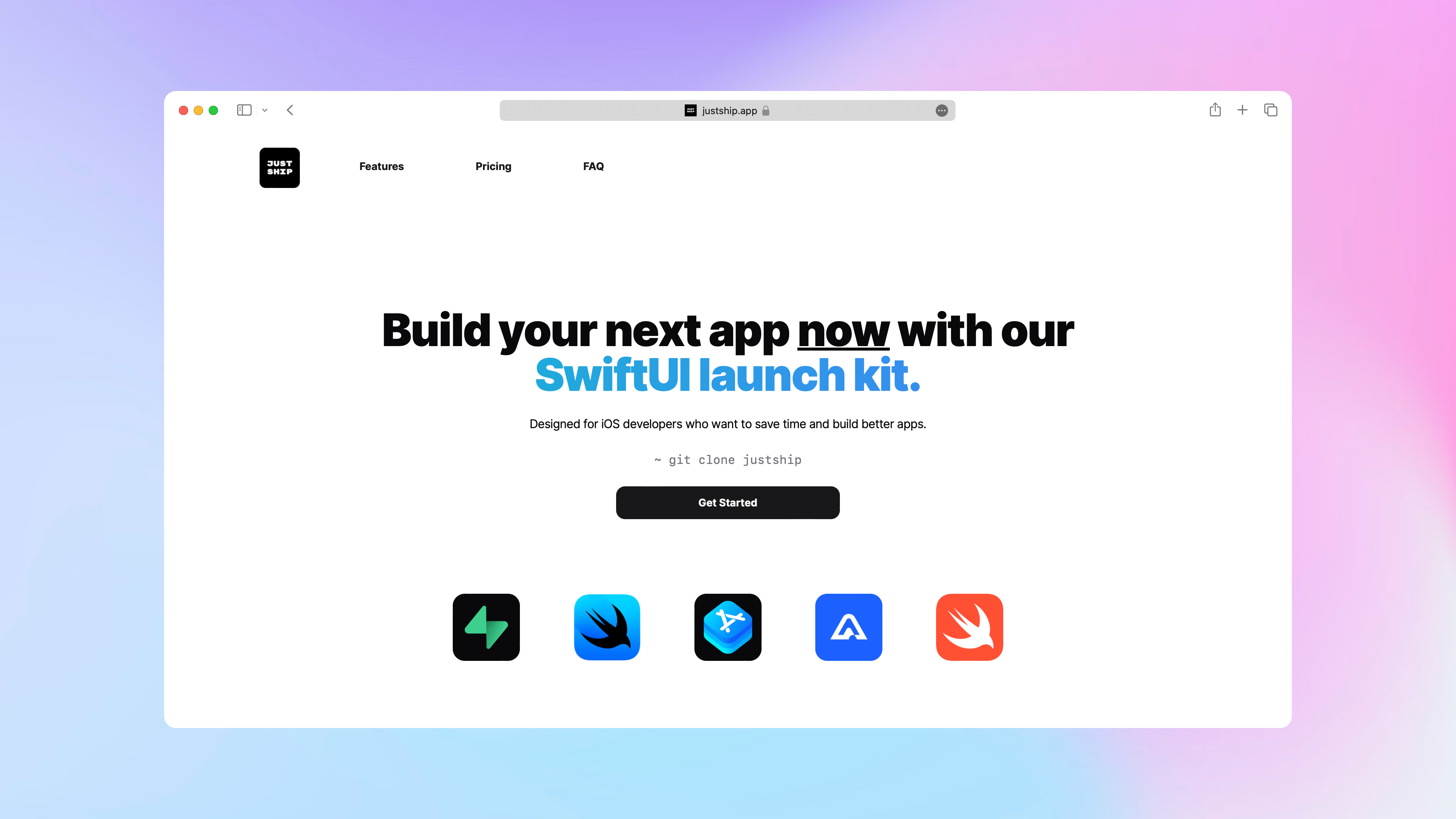 startuptile JustShip-App launch kit to build SaaS AI tools & more