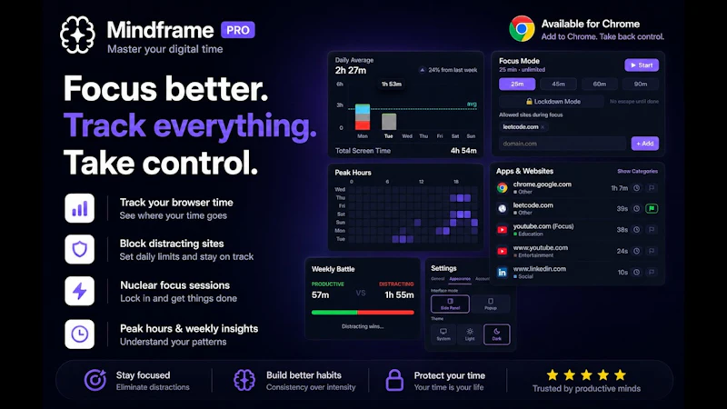 Mindframe screenshot 1 (video preview)