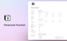 Financial Tracker x Lokki media 1