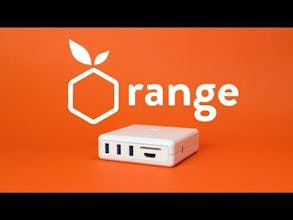 Orange Charger USB-C Hub gallery image