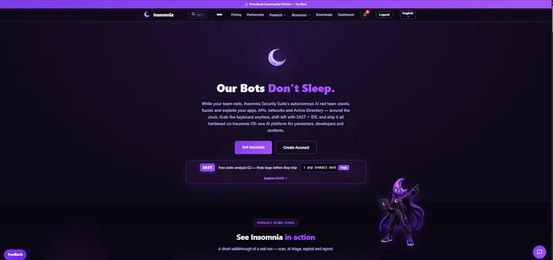 Insomnia screenshot 3