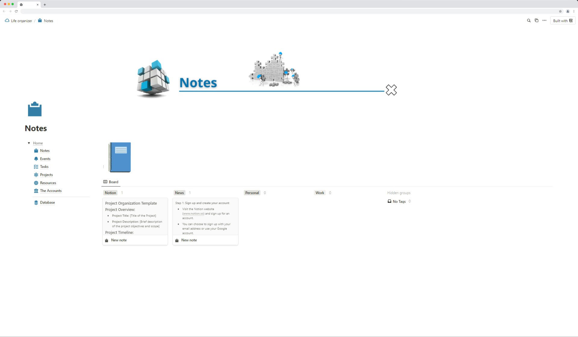 Life organizer gallery image