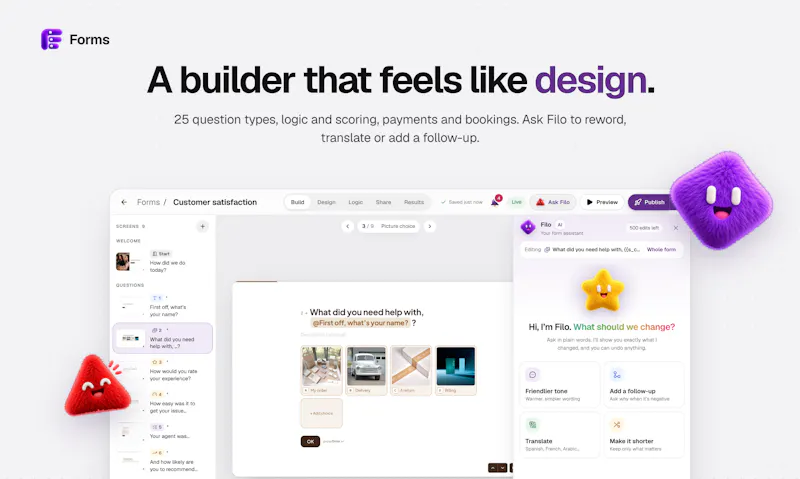 Forms — Build forms people love screenshot 8