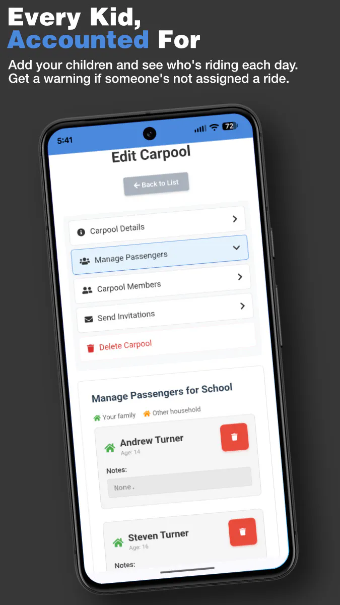 Carpool-Q: School Carpool gallery image