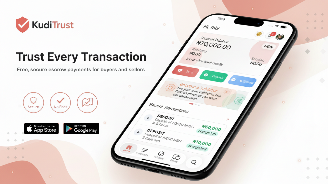 KudiTrust - Main product screenshot demonstrating key features and user interface