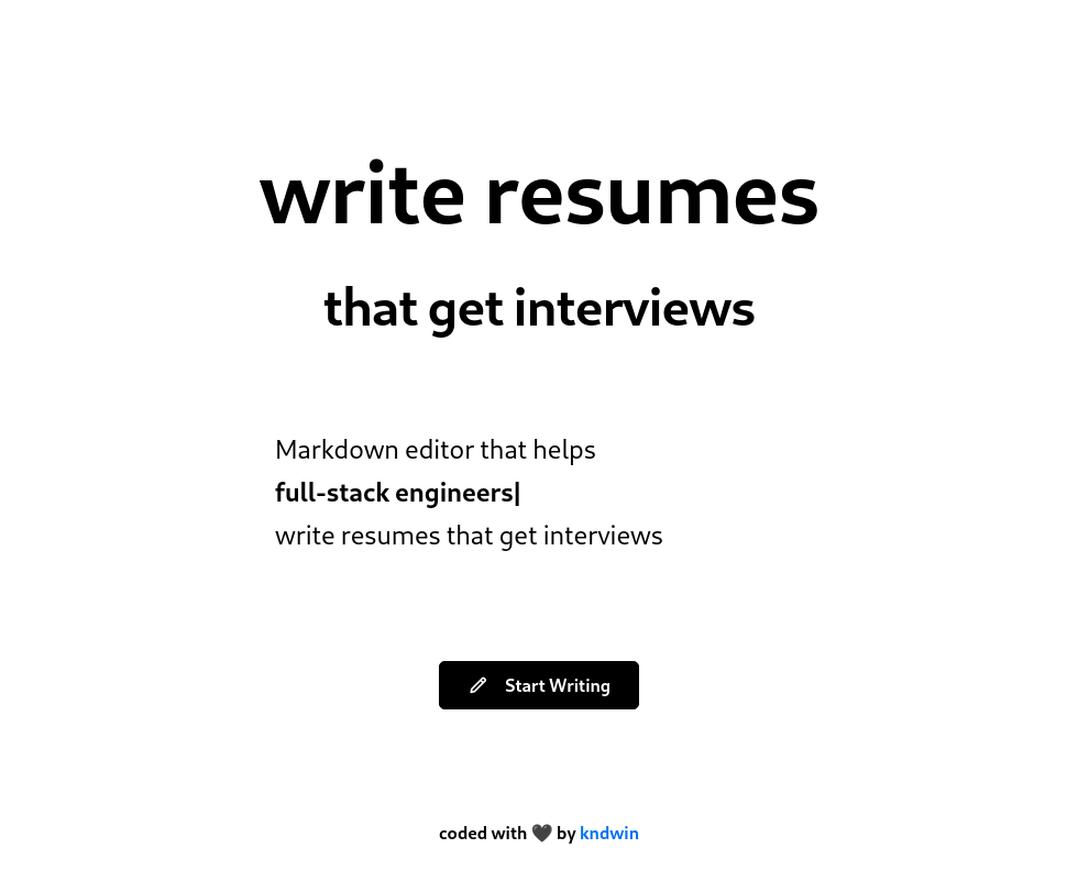 Resumes for devs gallery image