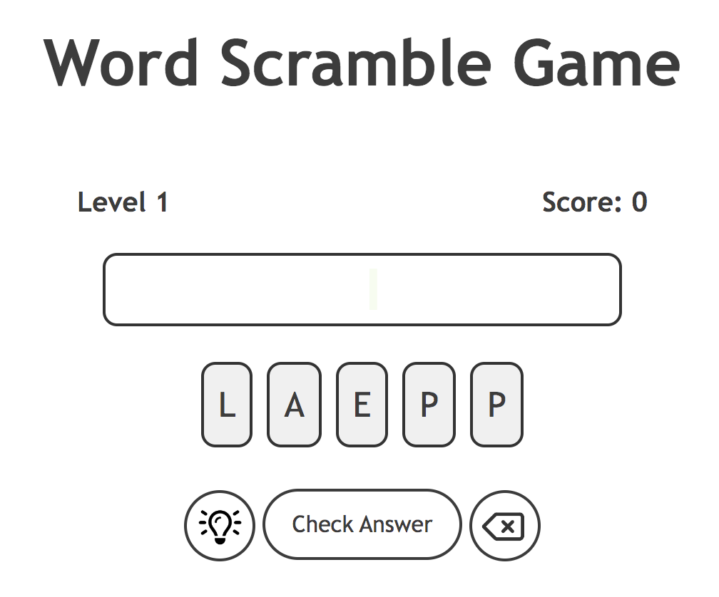 Word Scramble Game - Free & Online - word game, scramble word, free and unlimited media 1