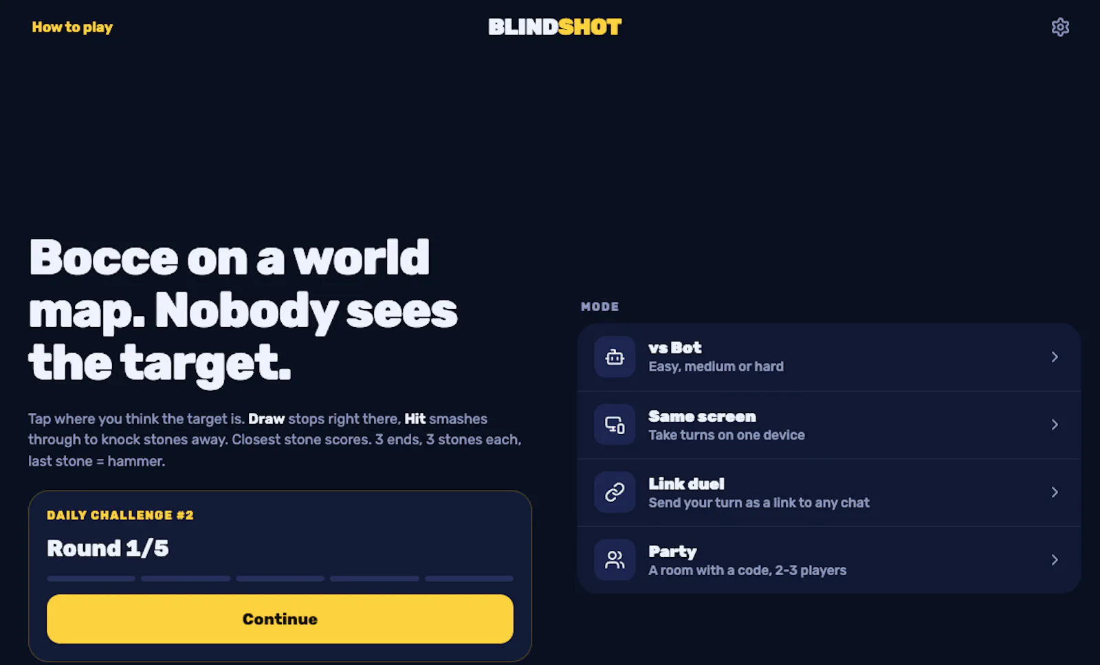 Blindshot screenshot 2