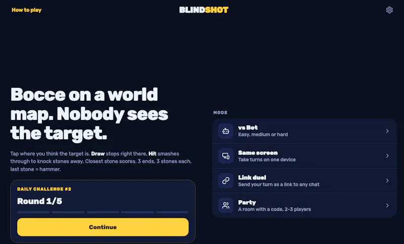 Blindshot screenshot 2