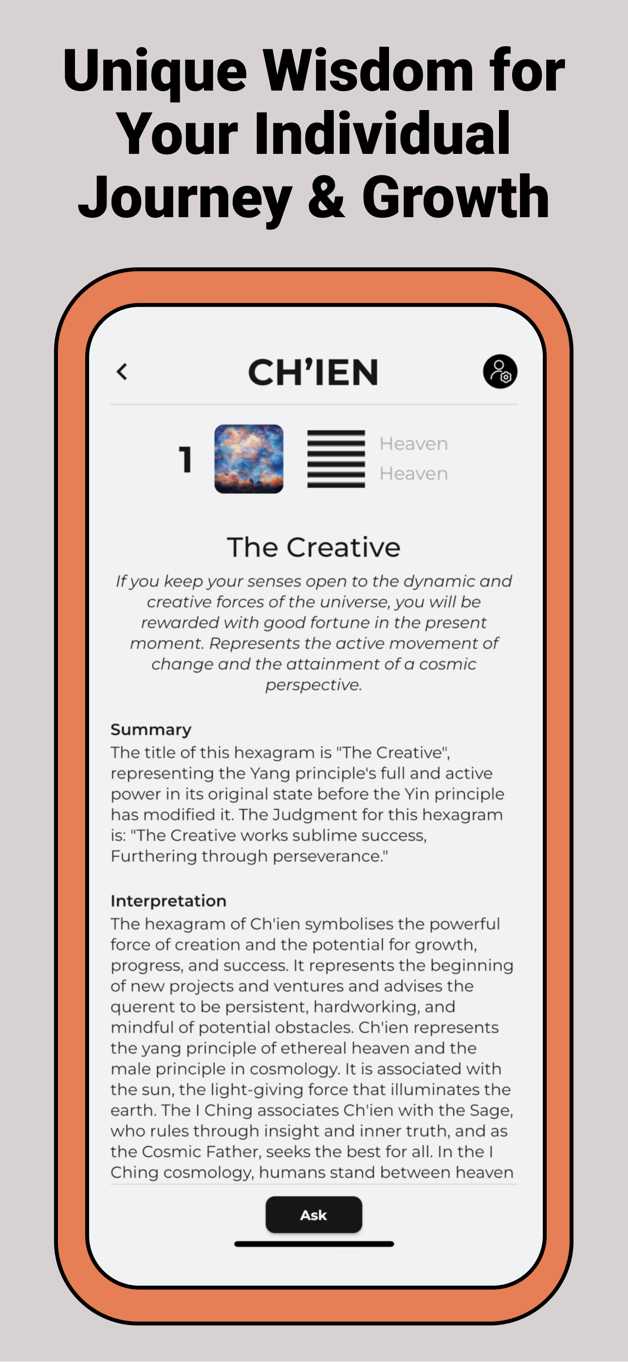 Média Application Ai Ching 4