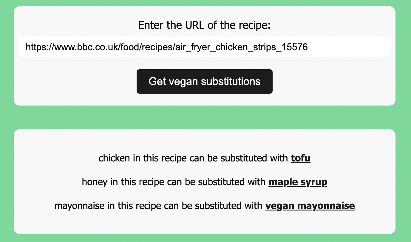 Vegan tarifi yedek bulucu medya 2