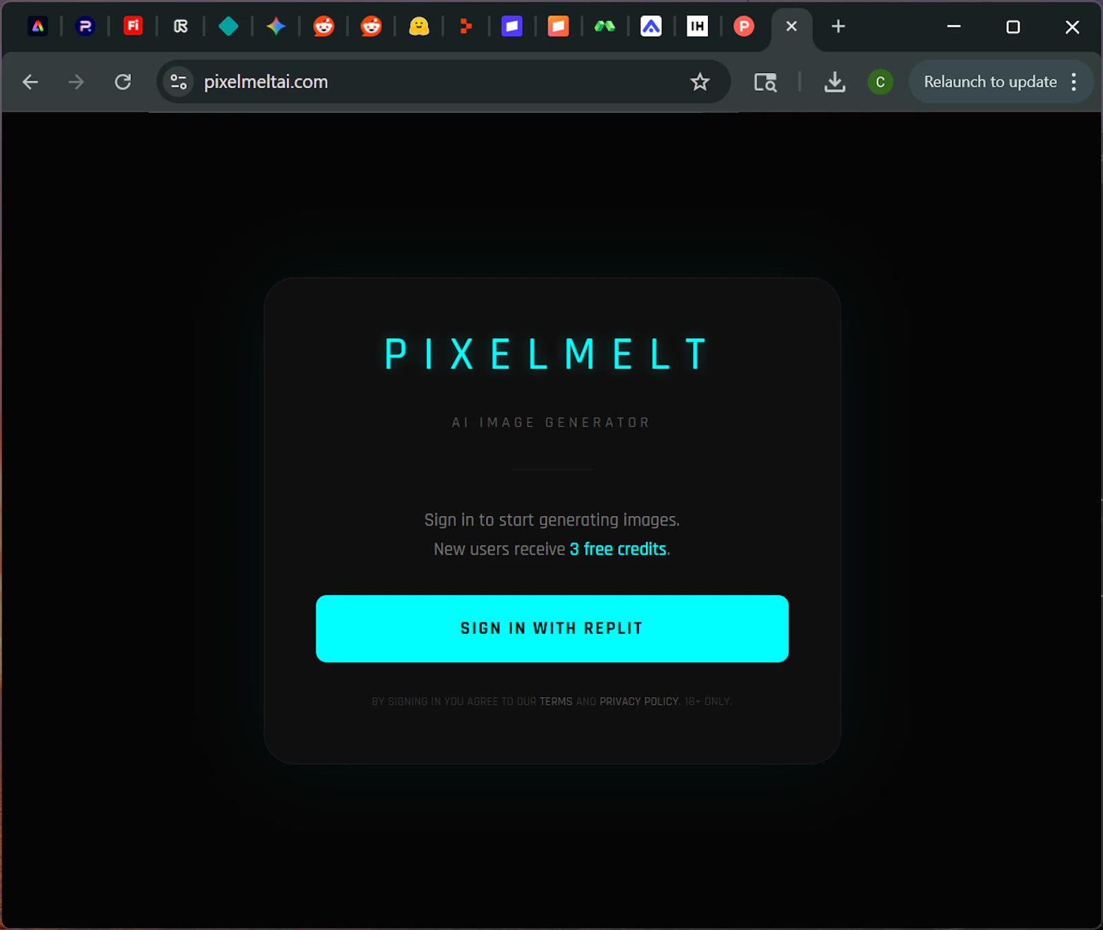 PixelMelt AI screenshot 2