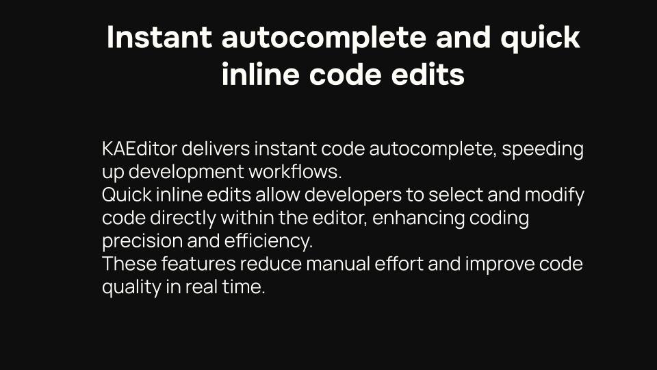 Kaeditor - Kick Ass AI Code Editor - veloce, privato e conveniente media 4