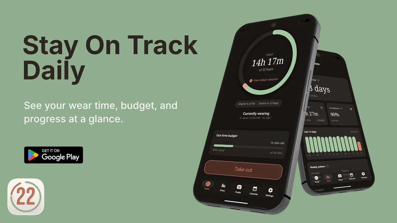 22 Hours: Aligner Tracker gallery image
