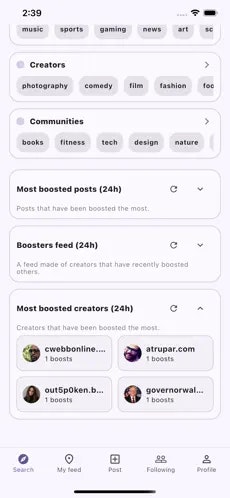 Scrollster Social media 4