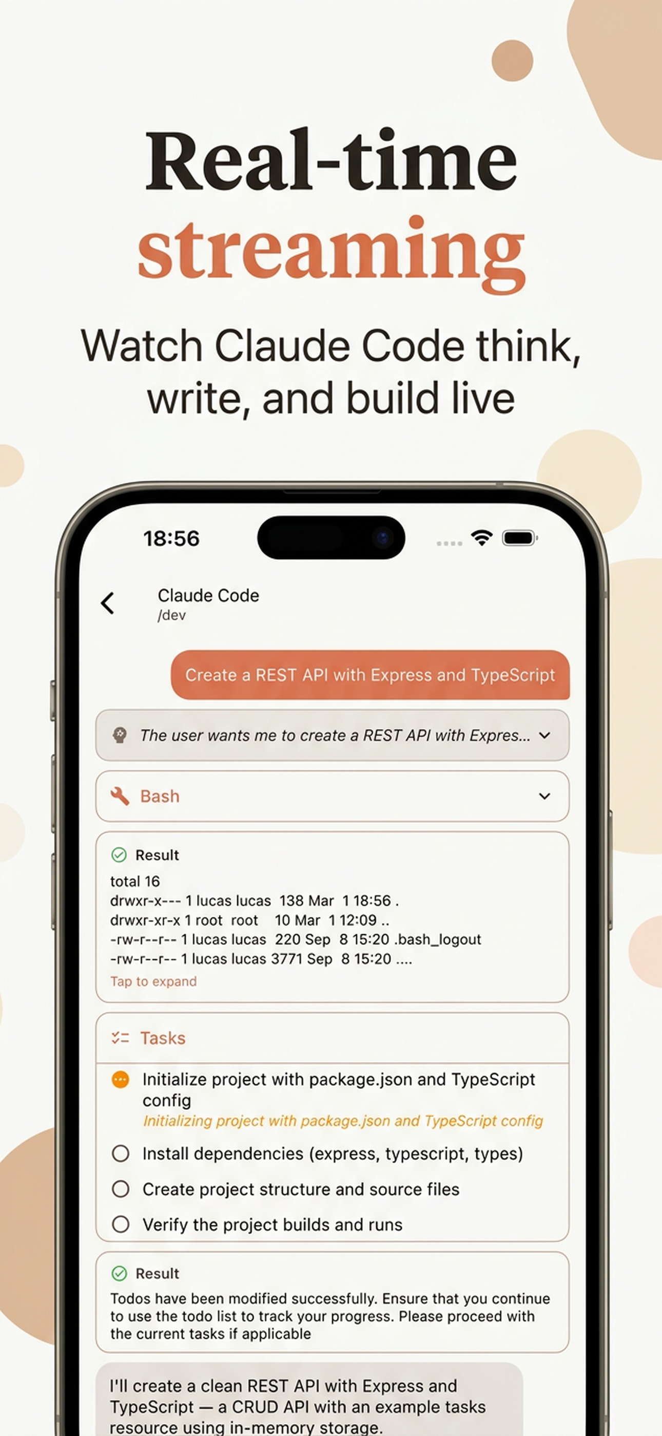 Maude — Claude Code from your phone gallery image